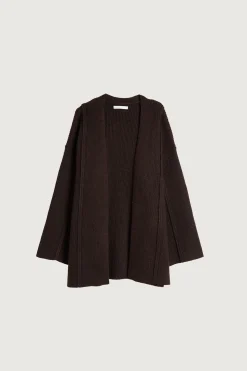 OPEN FRONT CARDIGAN