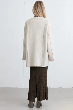 OPEN FRONT CARDIGAN