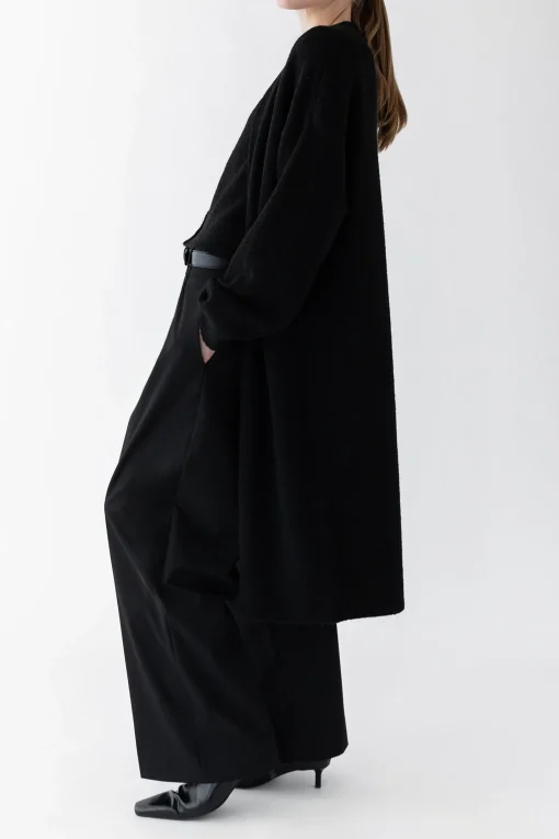 OPEN FRONT CARDIGAN
