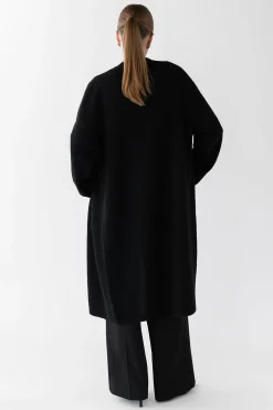 OPEN FRONT CARDIGAN