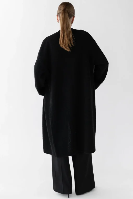 OPEN FRONT CARDIGAN