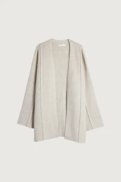 OPEN FRONT CARDIGAN