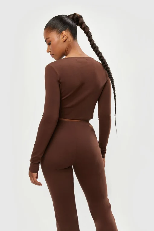 OPEN FRONT TOP WITH TIES