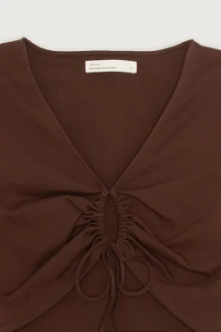 OPEN FRONT TOP WITH TIES