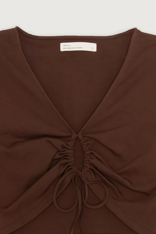 OPEN FRONT TOP WITH TIES