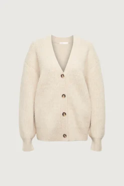 OVERSIZED BUTTON FRONT CARDIGAN