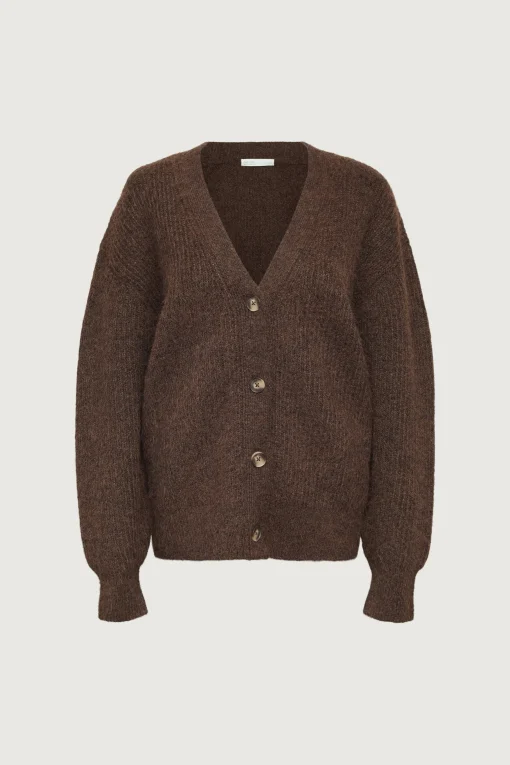 OVERSIZED BUTTON FRONT CARDIGAN