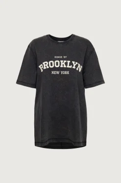 OVERSIZED GRAPHIC 'BROOKLYN' T-SHIRT