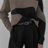OVERSIZED INTARSIA SWEATER