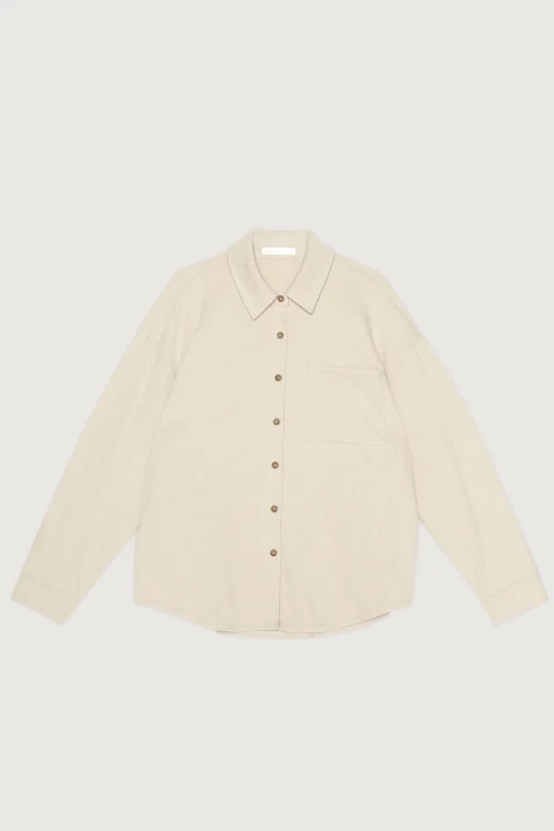 OVERSIZED KNIT SHIRT