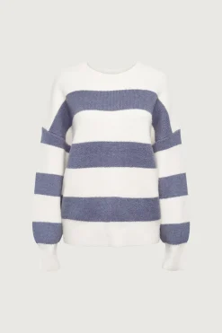 OVERSIZED STRIPED SWEATER