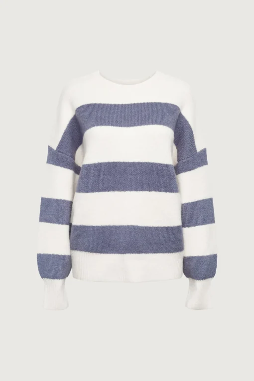 OVERSIZED STRIPED SWEATER