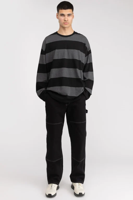 OVERSIZED STRIPED TOP