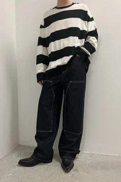 OVERSIZED STRIPED TOP