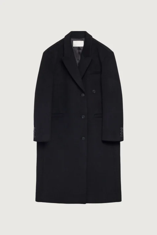 OVERSIZED WOOL-BLEND COAT