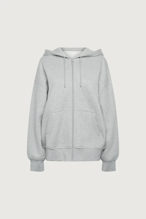 OVERSIZED ZIP-UP HOODIE