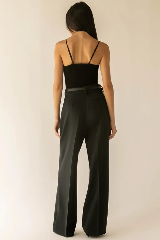PADDED TANK WITH LACE DETAIL