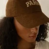 PARIS CORDUROY BASEBALL HAT