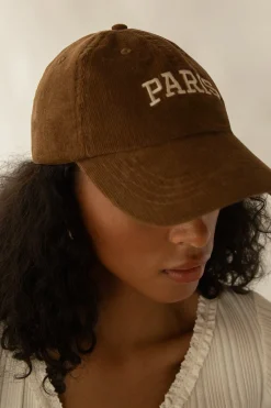 PARIS CORDUROY BASEBALL HAT