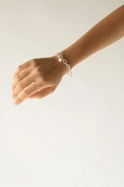 PEARL CHARM CHAIN BRACELET