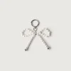 PEARL RIBBON BAG CHARM