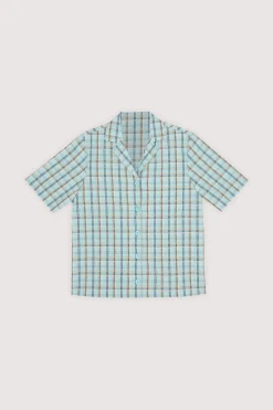 PLAID SHORT SLEEVE SHIRT