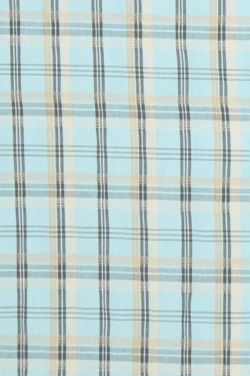 PLAID SHORT SLEEVE SHIRT