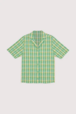 PLAID SHORT SLEEVE SHIRT
