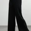 PLEATED ELASTIC WAIST PANT