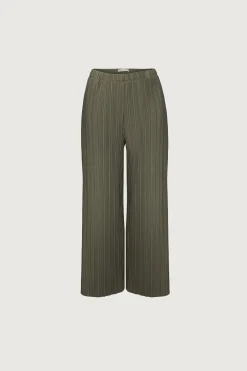 PLEATED ELASTIC WAIST PANT