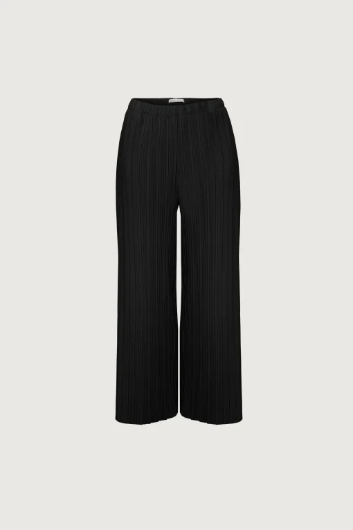 PLEATED ELASTIC WAIST PANT