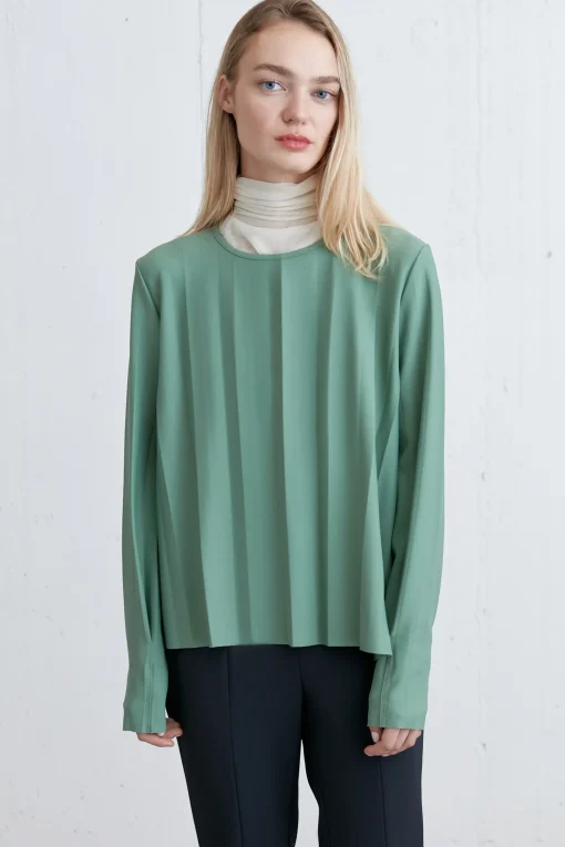 PLEATED TOP