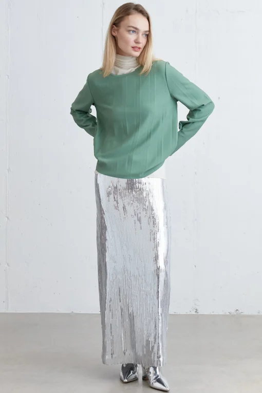 PLEATED TOP