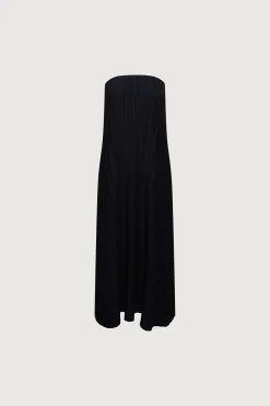 PLEATED TUBE DRESS
