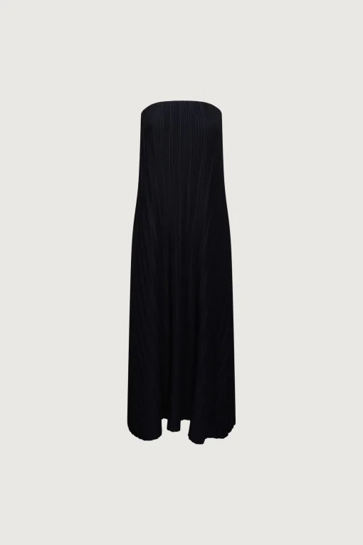 PLEATED TUBE DRESS
