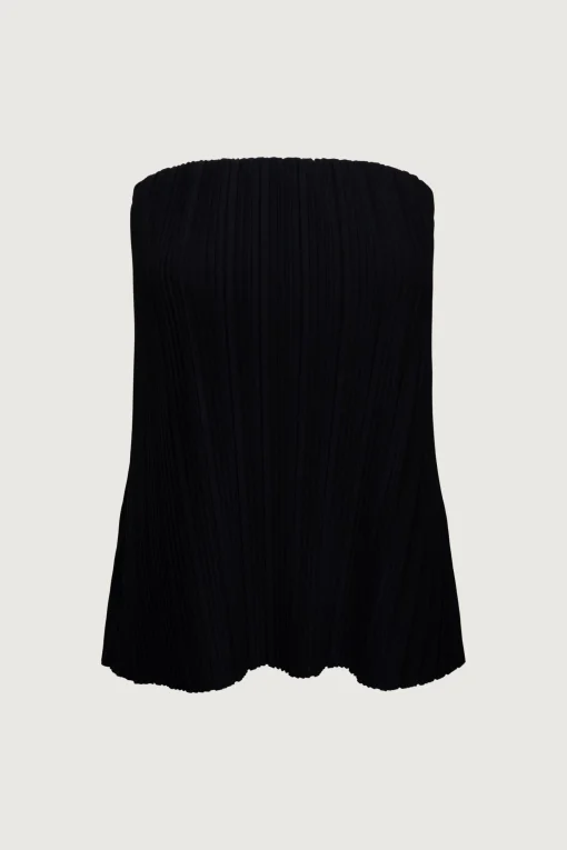 PLEATED TUBE TOP