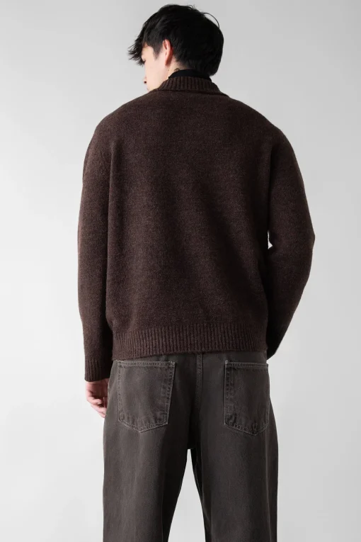 POLO HALF ZIP SWEATER