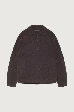 POLO HALF ZIP SWEATER