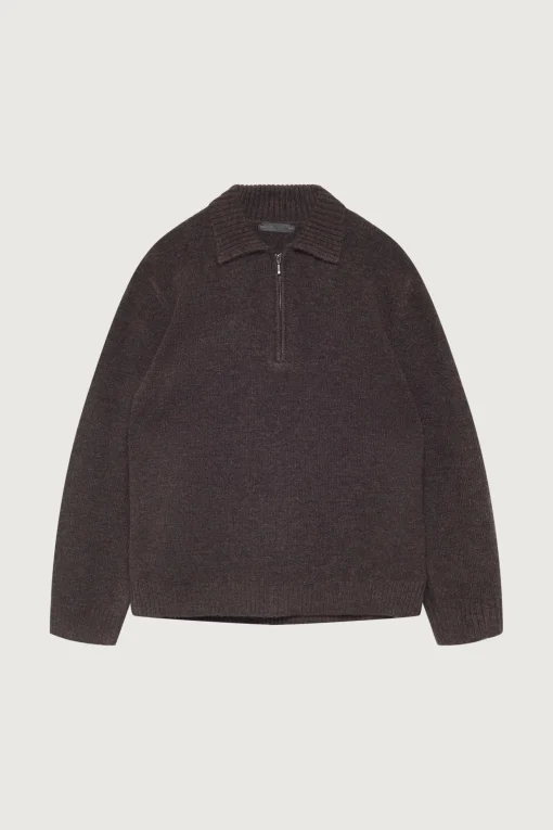 POLO HALF ZIP SWEATER