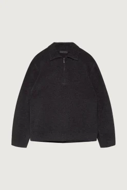 POLO HALF ZIP SWEATER