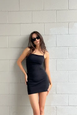 PONTE KNIT MINI DRESS