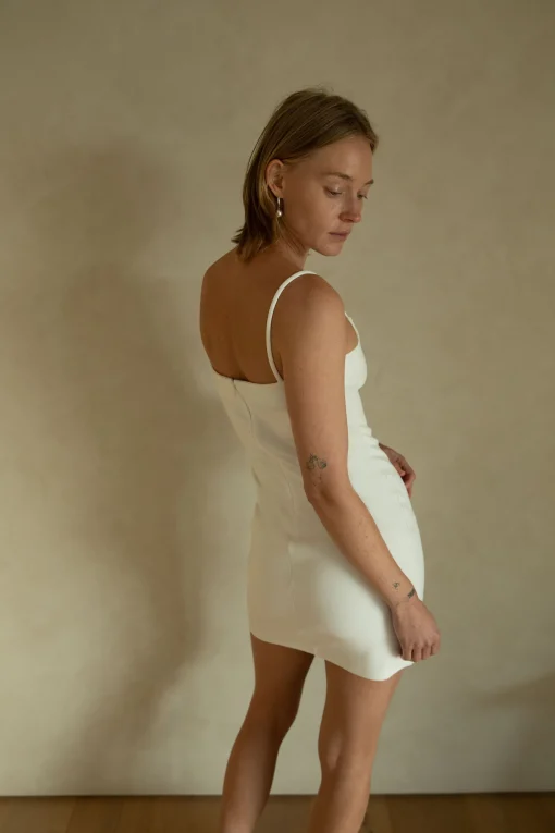 PONTE KNIT MINI DRESS