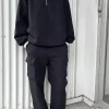 QUARTER ZIP SWEATSHIRT