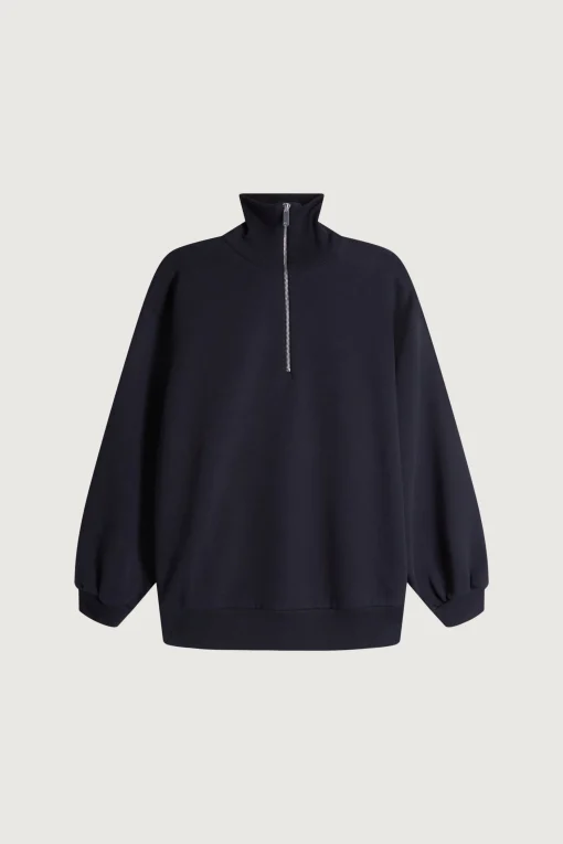QUARTER ZIP SWEATSHIRT