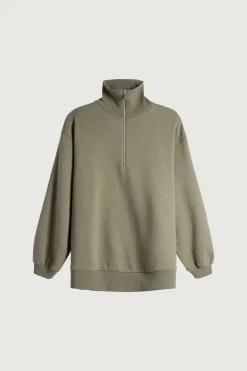 QUARTER ZIP SWEATSHIRT
