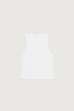 RACERBACK CROPPED TANK