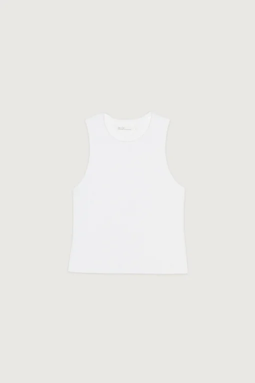 RACERBACK CROPPED TANK