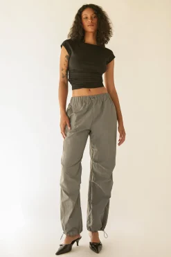 RECYCLED NYLON PARACHUTE PANT