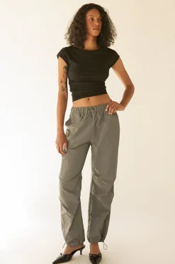 RECYCLED NYLON PARACHUTE PANT