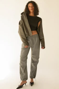 RECYCLED NYLON PARACHUTE PANT